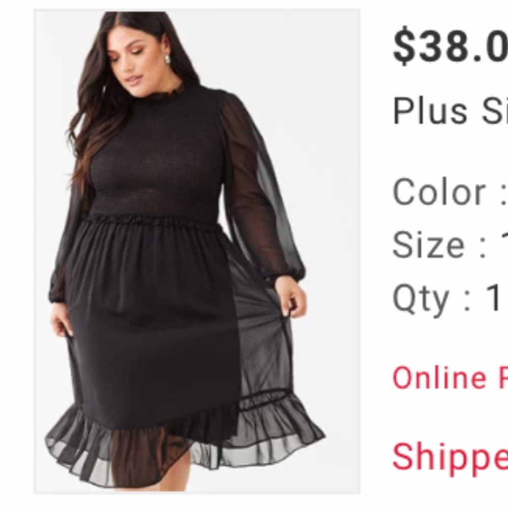 Black dress